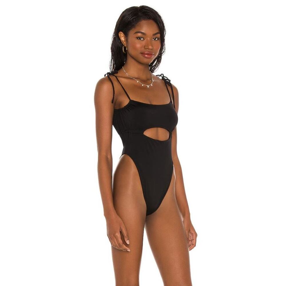 NWT! Riot Swim Ori One Piece Bikini in Black - Size‎ XS